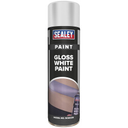 Sealey SCS032S White Gloss Paint 500ml