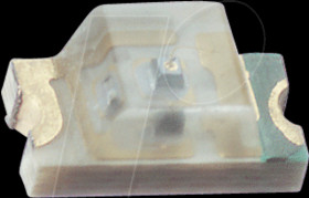 BR1101W LED, SMD 1206, red, 4,5 mcd, 150°