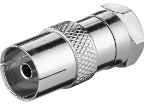 Adapter antenowy wtyk F / gniazdo TV