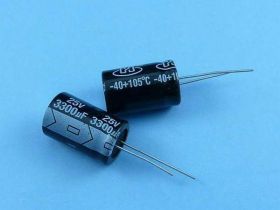 3300uF/25V 16x25 105° LEA!ELKO
