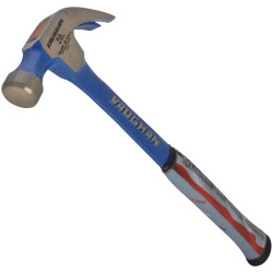 Vaughan 127-15 R20 Curved Claw Nail Hammer All Steel Smooth Face 570g (20oz)