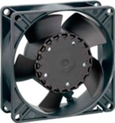 DC axial fan, 12 V, 92 x 92 x 32 mm, 68 m³/h, 29 dB, ball bearing, ebm-papst 3312 NM