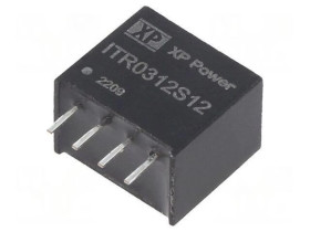 Przetwornica DC/DC 3W 10,8-13,2VDC / 12VDC SIP4 THT ITR0312S12