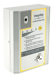 Alarm, seria: Mayday, 100dB, w zestawie: akumulator podtrzymujący, 12V, 60 x 175 x 125mm