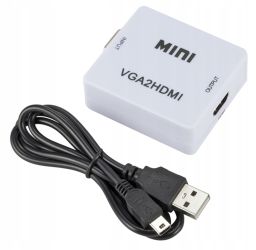 Konwerter VGA -> HDMI - mini
