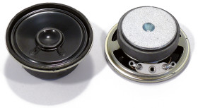 Głośnik 1W 8Ω średnica 45mm szerokość 45mm średniotonowe pasmo 14 kHz Visaton 2W