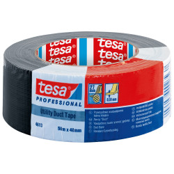 tesa 74613 Professional Utility Duct Tape 48mm x 50m - Black