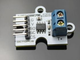 Moduł z MAX6675 oraz termoparą typu K śruba M6