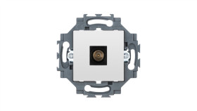 Gniazdo Tv Końcowe 0 Db, Białe, Dahlia Gw35261w