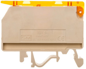 Złączka szynowa bezpiecznikowa 4mm2 6,3A G 5x20mm VSV 4 003901360