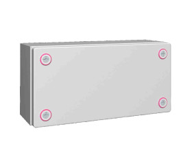 Szafka ścienna rozdzielcza 150 mm 300 mm 120mm Blacha stalowa Rittal RAL 7035