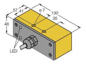 Turck Czujnik indukcyjny nie podtynkowy NI30-Q130-ADZ30X2