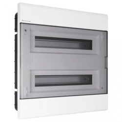 Rozdzielnica modułowa podtynkowa 2x18 IP40 SRp-36/2 (N+PE) IK07 drzwi transparentne 2.88