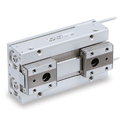 Chwytak pneumatyczny, palce: 2, Podwójna, Płaski, równoległy, 7 barów