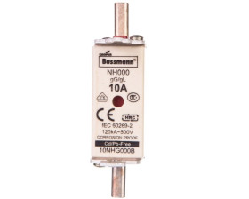 Wkładka bezpiecznikowa NH000 10A gL/gG 500V 10NHG000B