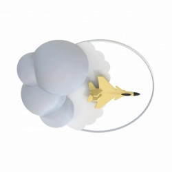 Lampa sufitowa dziecięca FOCUS biało-żółta, LED 35W 3000K - MX4024-1-3WT Zuma Line