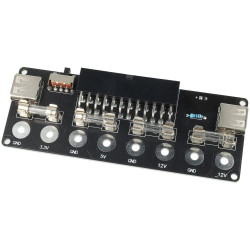 Zasilacz ATX z terminalami i akrylową obudową