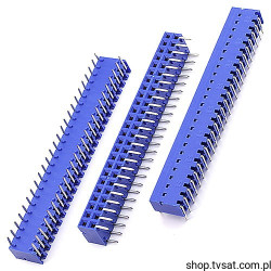 89883-325 Socket 2 x 25 Pin Horiz THT BERG