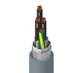 Wielożyłowy kabel przemysłowy Xtra-Guard FLEX Performance Cable liczba żył 4 Ekranowane Alpha Wire średnica zew 9.14 mm