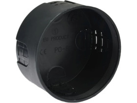 Puszka instalacyjna p/t PO 80 czarna A.0004 /54szt./
