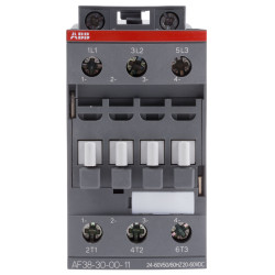 Stycznik 24 V AC/DC ABB styki: 3 18,5 kW 50 A 3NO Szyna DIN Śruba 1SBL297001R1100 AF38-30-00-11