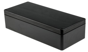 Puszka elektroinstalacyjna ścienna Poliester wzmocniony włóknem szklanym 360 x 160 x 90mm Czarny IP66 RS PRO