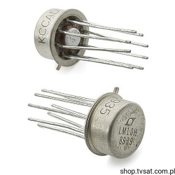 LM10H Operational Amplifier 20 V 300 muA TO99-8 LT