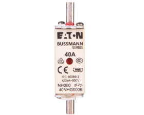 Wkładka bezpiecznikowa NH000 40A gL/gG 500V 40NHG000B