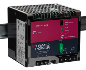 Zasilacz szyny DIN U wy 24V dc I wy 10A U we 85 → 264V ac TRACOPOWER 240W impulsowy