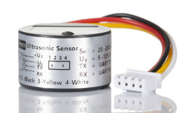 Czujnik poziomu Ultradźwiękowy/sonarowy Mocowanie kablowe Cyfrowe ABS/PVC 120mm