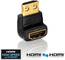 PI040 HDMI/HDMI adapter 270° - PureInstall Series