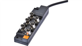 Rozdzielacz, 30X26x122mm, 10-30V Dc, 6X M8 3Pin, Vk001026