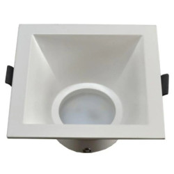 Oprawa sufitowa Kobra White prostokąt aluminium