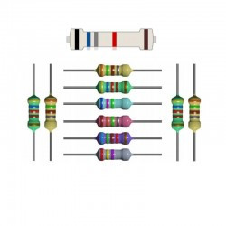 10x rezystor 6.8K tolerancja 1% moc 1/4W 6K8