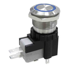 Nasadka przełącznika Chwilowy SPST średnica wycięcia 19.1mm, montaż panelowy RS PRO