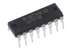 Texas Instruments Odbiornik liniowy SN75173N Odbiornik liniowy 4-Bit PDIP Otwór przelotowy Różnicowy SN75 Nieodwracany