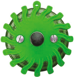 Sygnalizator 3,7 V Migające, obrotowe, stałe Zielony Mocowanie magnetyczne LED