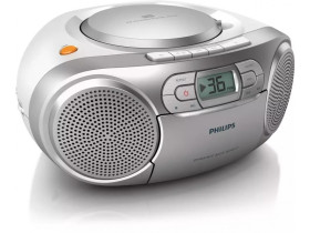 Boombox, radio z CD Philips AZ127/12-uszkodzona KASETA