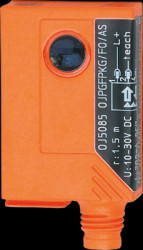 One way light barrier, 10 m, 10-30 VDC, M8-connector, IP67, OJ5008