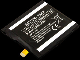 10592 Smartphone battery for LG devices, Li-Po, 2000 mAh