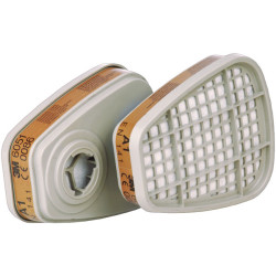 3M&#x2122; 6051 Gas &amp; Combination Filter A1 - 4 Pairs
