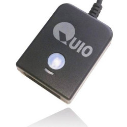 QUIO QU-R-237 Skaner kodów QR 1D, 2D LED czarny Skaner do zabudowy RS232, USB