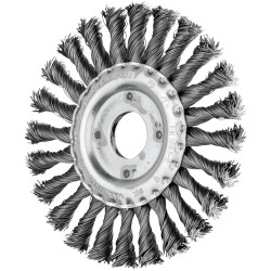 PFERD 43303005 pos Round Brush knotted aggressive for metalwork