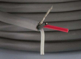 Control Cable liczba żył 3 0.35 mm² Ekranowany Alpha Wire średnica zew 4.52mm Szary