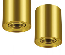 Lampa sufitowa plafon natynkowy nowoczesny HARY C złoty GU10 04238 STRUHM