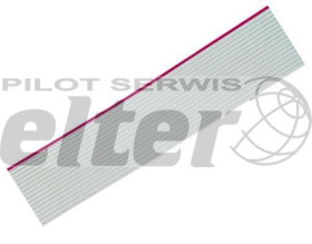 Taśma wstążkowa 34 żył AWG28 szara