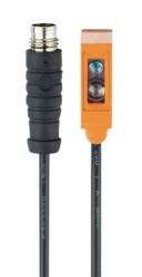 Czujniki fotoelektryczne Dyfuzyjny w obudowie prostokątnej ifm electronic PNP zakres 1 mm → 30 mm LED