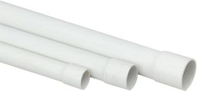 Rura instalacyjna Heidemann 13006, EN16, 2 m, PVC -U, od -5 do 60 ° C, szara (RAL 7035)