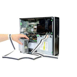 Antistat 066-0052 ESD Wrist Strap Black/White Disposable Short-Term Use