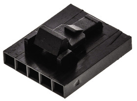 Obudowa złącza 5-pinowe -rzędowe raster: 2.54mm TE Connectivity Żeński AMPMODU MTE Złącze jednorzędowe Centerline